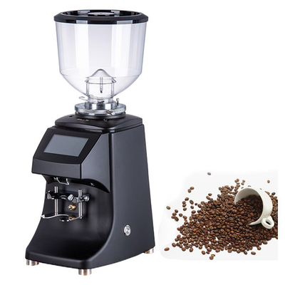 Ebene Burr Disc Burr Commercial Small Coffee Grinder-Schwarz-83mm