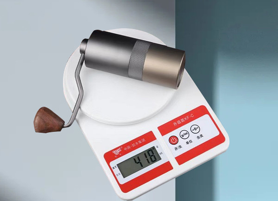 Faltbarer Griff-manuelle Kaffeemühle Adjustable Double Bearing