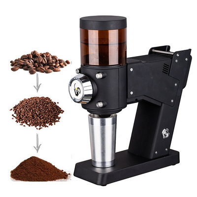Aluminium-ABS Plastikhandelskaffeemühle Coffee Bean Burr Espresso Grinder