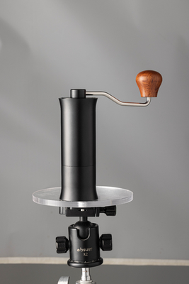 CE Tragbare manuelle Kaffeemühle Edelstahlgrat 4,8 x 18,8 cm