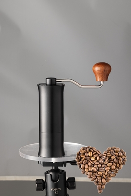 Einstellbare manuelle Handkaffeemühle für feines Grobmahlen