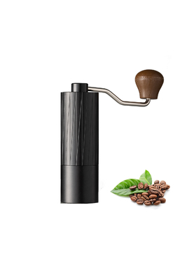 Einstellbare manuelle Grat-Handkaffeemühle aus Aluminiumlegierung für unterwegs
