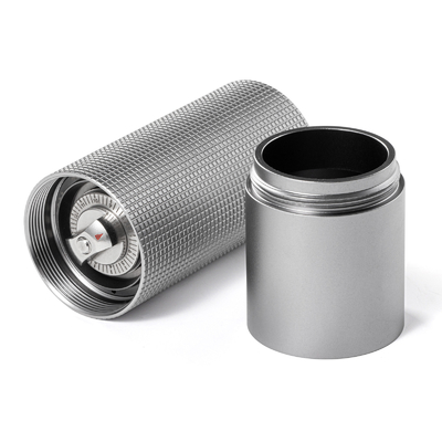Tragbare manuelle Handkaffeemühle Home Office Kaffeemühle 55 mm Höhe