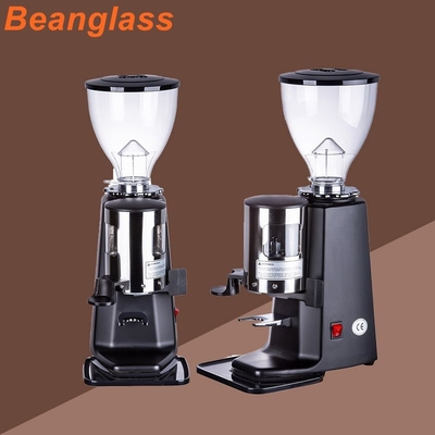 Schwarzer weißer automatischer Volumen-Kaffee Bean Mixer Burr Coffee Grinders 1.2kg