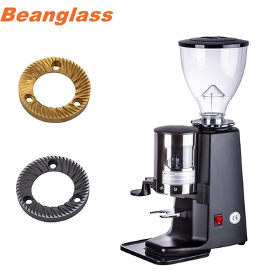 Schwarzer weißer automatischer Volumen-Kaffee Bean Mixer Burr Coffee Grinders 1.2kg