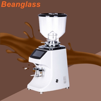 83mm flacher Burr Coffee Miller Electric Espresso Schleifer White
