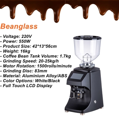 Intelligenter Handelskaffee Bean Grinder Espresso Coffee Grinder