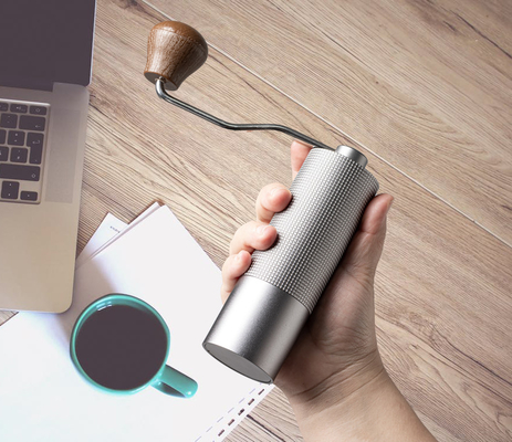 Manuelle industrielle Handkaffeemühle Professional Stainless Steel Burr Core
