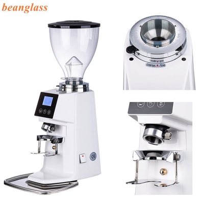 Automatische Espresso-Kaffeemühle 64-mm-Kaffeebohnenmühle mit flachem Grat