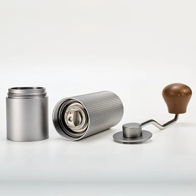 Edelstahl-Grat der Al-Legierungs-Körper-tragbarer kleiner Handmühlmanueller Kaffeemühle-420