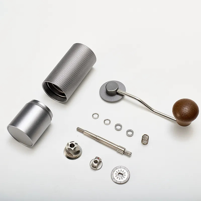 Edelstahl-Espresso-Kaffeemühle 180 x 186 x 52mm