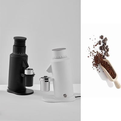 Kommerzielle 118 * 84 mm Grat-Kaffeemühle schwarz / weiß / individuell