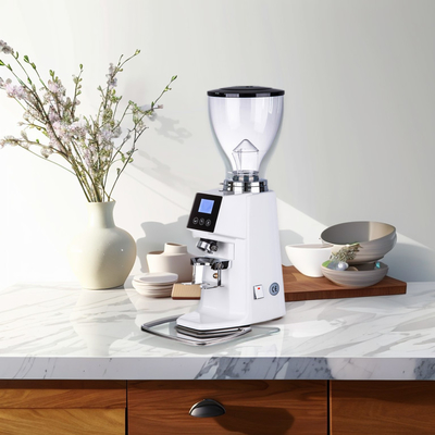 220 - 240 V Full Touch LCD Display Kaffeemühle Handelskaffeemühle Schleifgeschwindigkeit 10-15 kg/h